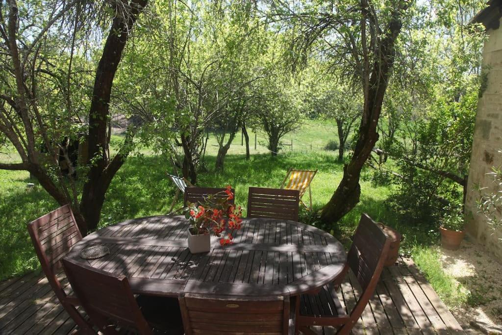 Serenite A La Ferme Equestre Lempzours Εξωτερικό φωτογραφία
